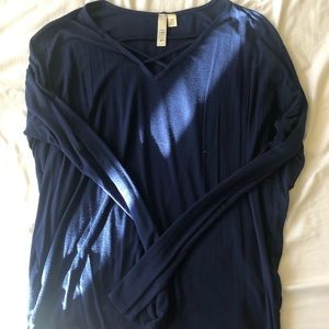Blue long sleeve